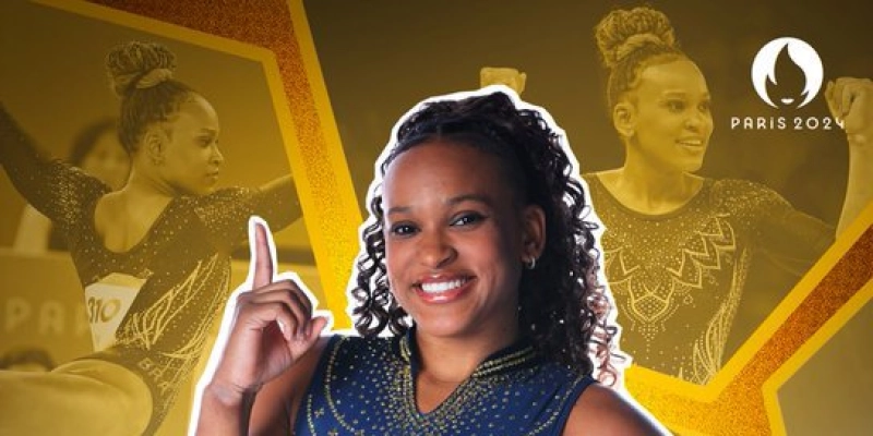 Rebeca é ouro no solo e vira maior medalhista olímpica do Brasil