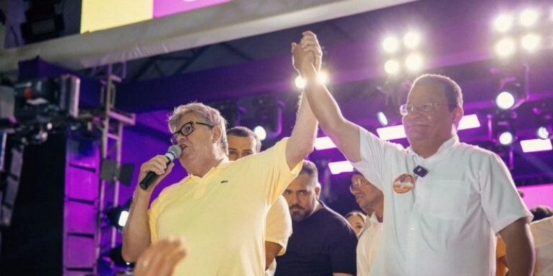 Esperança Renovada: Nilvan Ferreira e João Júnior são oficializados como candidatos em Santa Rita na presença do Governador 