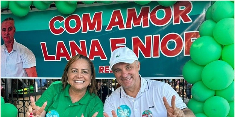 REDE confirma Lana Dantas e Nior como candidatos a Prefeita e Vice em Sousa