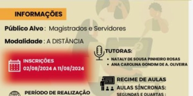 Curso ‘Qualidade do atendimento às situações de vulnerabilidade’ continua com inscrições