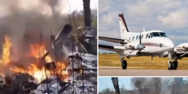 Avião de pequeno porte cai e deixa 05 mortos em Apiacás, na Zona Rural de Mato Grosso; saiba mais
