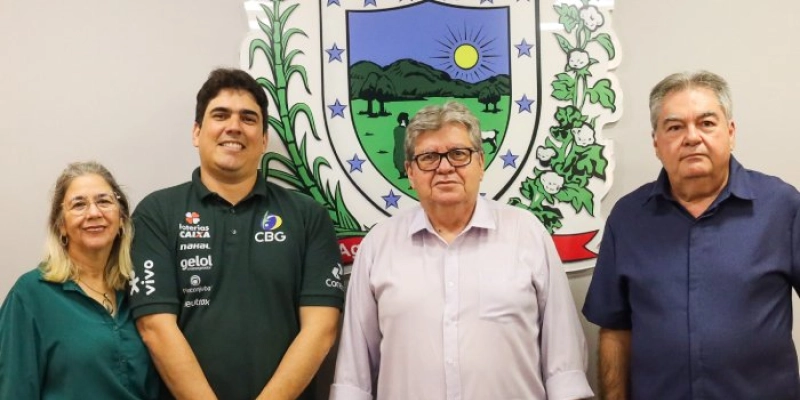 João Azevêdo confirma realização de Campeonato Brasileiro de Ginástica Artística na Paraíba com presença de Rebeca Andrade