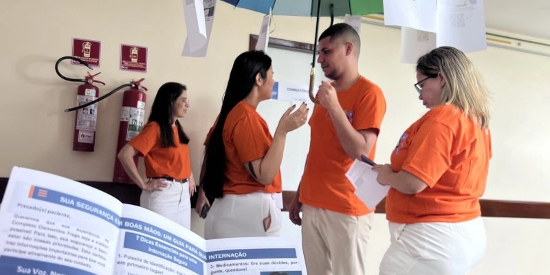 Complexo de Doenças Infectocontagiosas Dr. Clementino Fraga lança cartilha de Segurança do Paciente