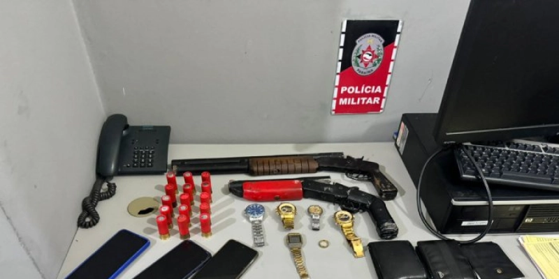 Polícia Militar salva vítima de sequestro-relâmpago e prende acusados, na Paraíba
