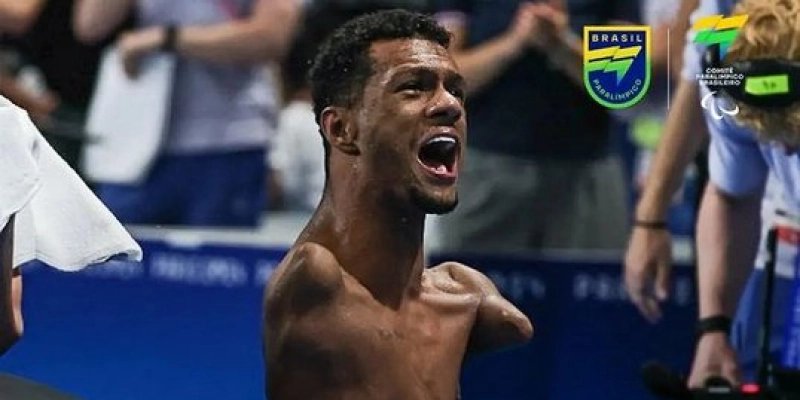 Gabriel Araújo conquista seu terceiro ouro nos Jogos de Paris