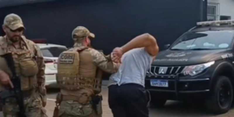 CAPTURADO: Operação das polícias civis prende assaltante de banco no Acre