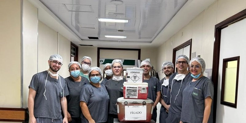 Central Estadual de Transplantes inicia campanha Setembro Verde com doação de fígado e córneas