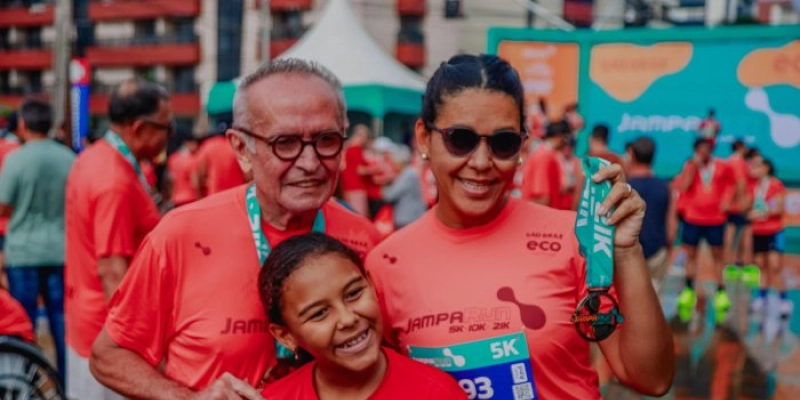 Capital dos esportes saudáveis: Cícero destaca vocação da cidade para as corridas de rua em mais uma edição da Jampa Run