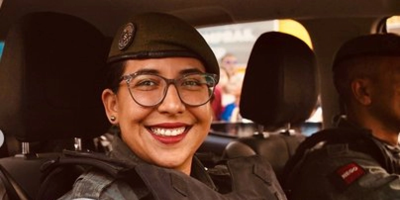 Polícia Militar abrilhanta o desfile cívico na cidade de Patos