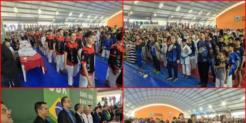 Campeonato Brasileiro e Open de Karatê movimentam Vila Olímpica no fim de semana