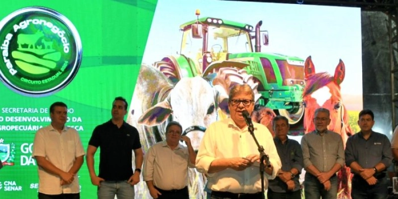 João Azevêdo participa da abertura da Expofeira Paraíba 2024 e destaca investimentos no setor agropecuário e na agricultura familiar