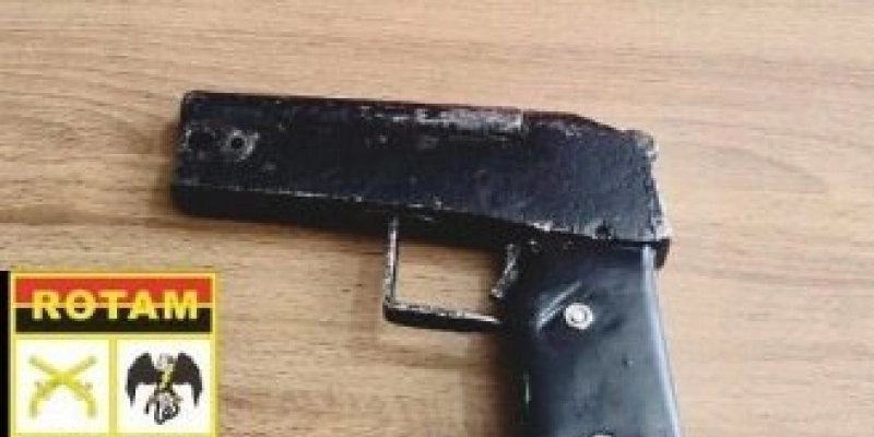 Arma de fabricação caseira é apreendida pela polícia militar em Sousa