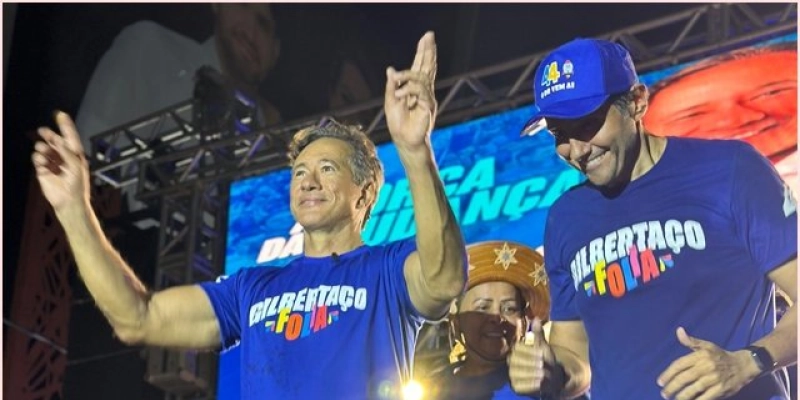 Gilbertaço Folia arrasta maior multidão da história política de Sousa