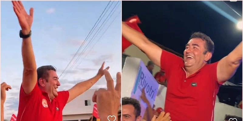 Nazarezinho quer mudança: carreata de Chiquinho Barroso reúne milhares de apoiadores