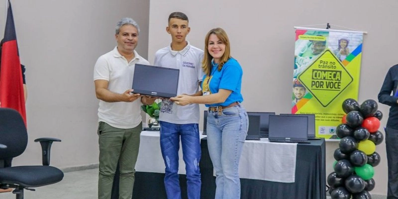 Detran-PB e Secretaria da Educação continuam parceria durante Semana Nacional de Trânsito em Campina Grande