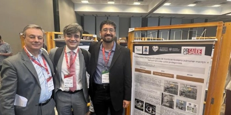 Serviços prestados à população pela Hemodinâmica de Patos são destaque em Congresso Brasileiro de Cardiologia