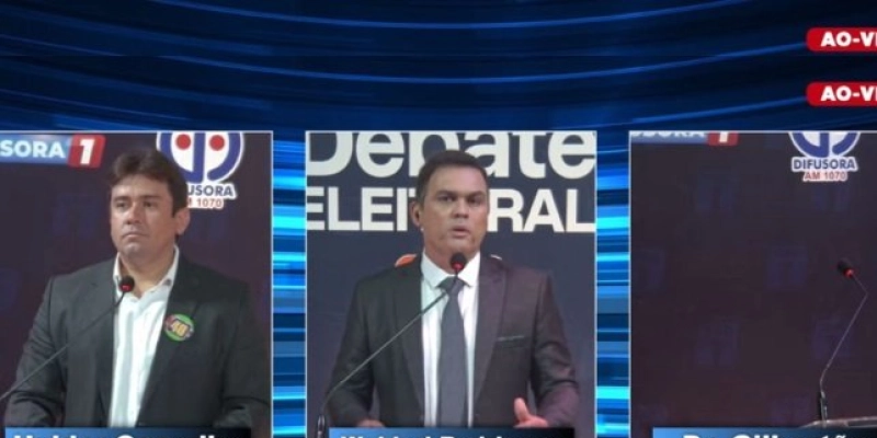 Em Sousa, Gilbertão não vai à debate e Helder fala em desrespeito e faz convite para opositor aparecer nos próximos