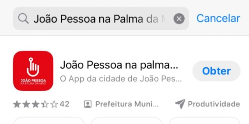 População pode solicitar exames e cirurgias por meio do aplicativo João Pessoa na Palma da Mão