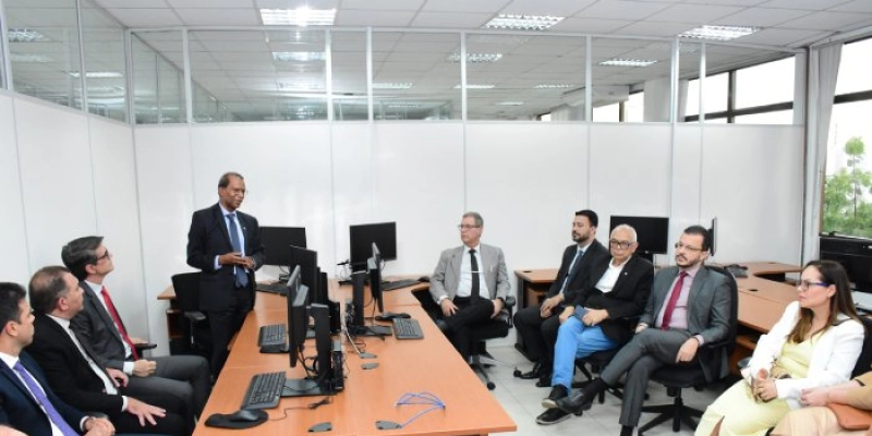 Presidente do TJPB recebe candidatos às vagas de desembargador para conhecerem gabinetes