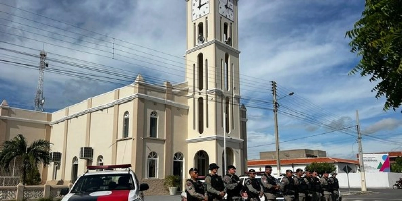 ELEIÇÕES 2024: Polícia Militar garante segurança nos 12 municípios da área do 12º BPM
