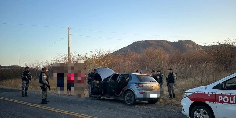 Militares do 14º Batalhão apreendem veículo roubado e com placa clonada em ação ostensiva 