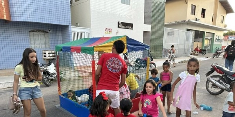 Assistência Social de Sousa realiza festa em comemoração ao Dia das Crianças em Sousa