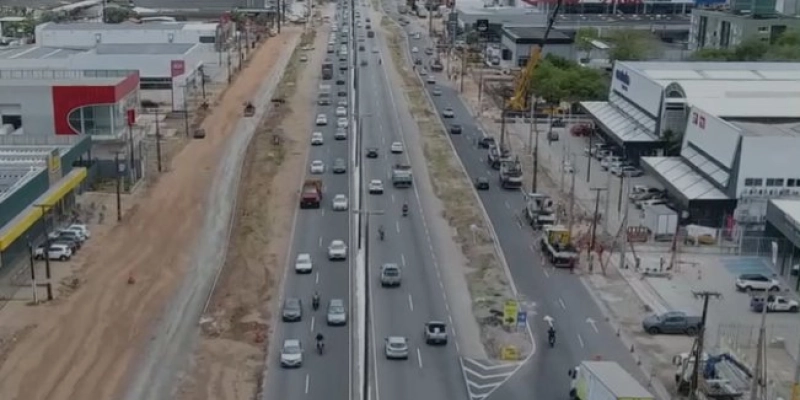 Obras na BR-230 causam desvio de trânsito em Cabedelo