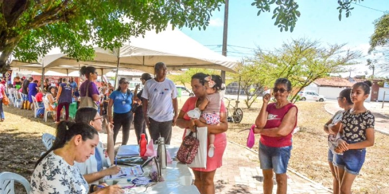 Caravana de Serviços da Prefeitura de João Pessoa muda rotina dos moradores de Mangabeira VIII