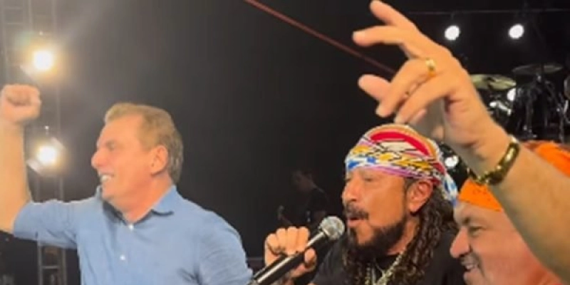 Em São João do Rio do Peixe, Chico Mendes é ovacionado em show de Bell Marques durante as festividades dos 143 anos