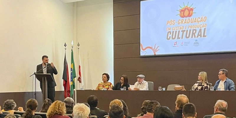 Governo lança curso de especialização em Gestão e Produção Cultural e inscrições já podem ser feitas pela internet