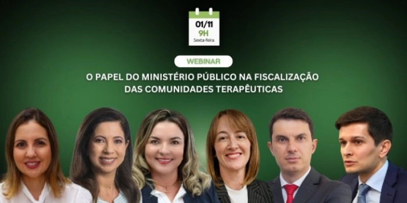 Abertas inscrições para webinar sobre comunidades terapêuticas