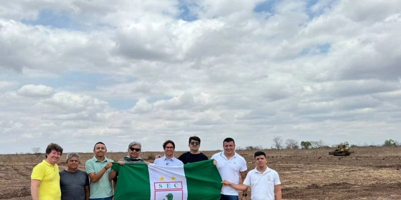 Sousa Esporte Clube inicia construção do Centro de Treinamento "Dino Guerreiro", um marco na história do clube