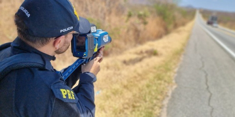 PRF realiza Operação para combater excesso de velocidade na Paraíba