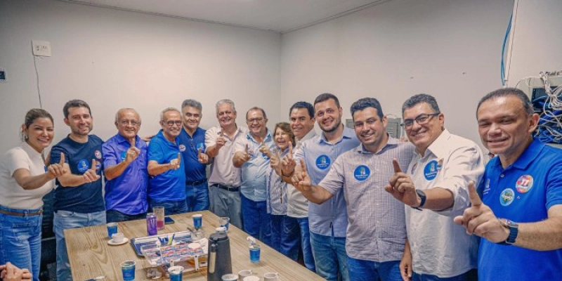 Republicanos reafirma posição e mobiliza filiados em ato pela reeleição de Cícero Lucena e Leo Bezerra