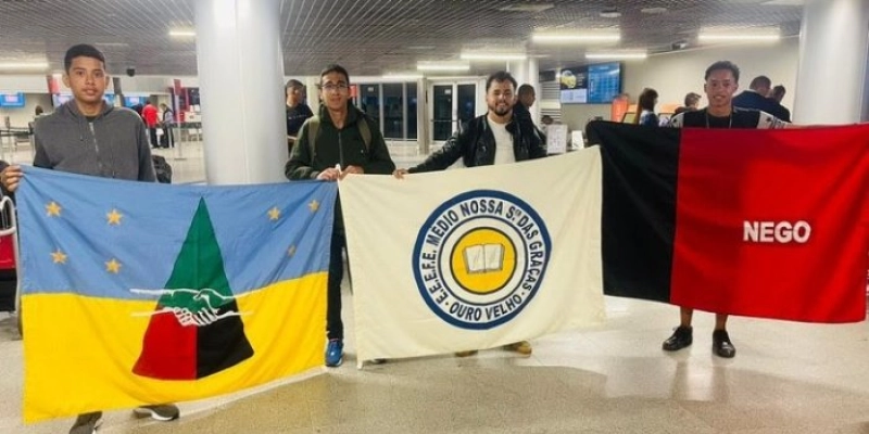 Estudantes da rede estadual se classificam para etapa nacional da Jornada de Foguetes, no Rio de Janeiro