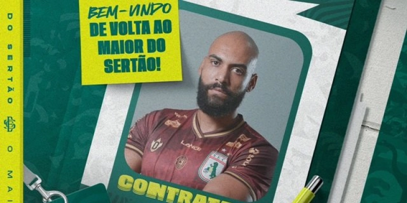 Paredão renovado! Goleiro Bruno Fuso confirma permanência no Sousa Esporte Clube para 2025