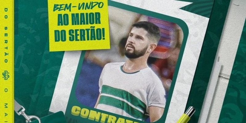 Sousa EC reforça meio-campo com a contratação do meia Dhonata para 2025