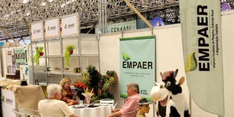 Empaer mostra ações voltadas à produção de leite durante Salão do Queijo