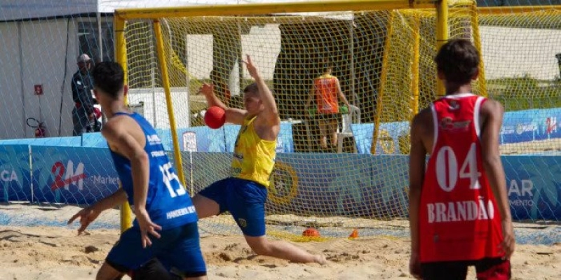 Paraíba Beach Games: etapa do Circuito Brasileiro de Handebol de Praia começa nesta quinta-feira