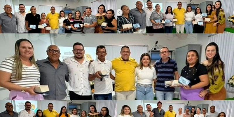 Agentes de Combate às Endemias e Comunitário de Saúde são beneficiados com novos smartphones, em Aparecida
