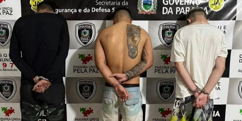 Polícia prende autores de ataque a tiros que vitimou criança em Patos