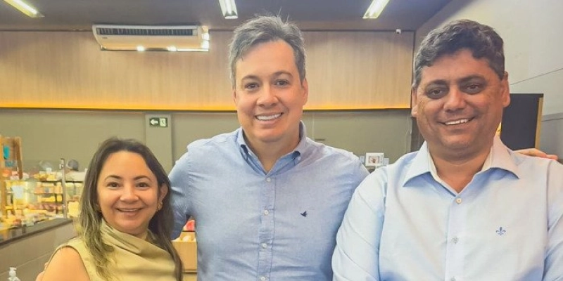 Parceria que deu certo: Júnior Araújo recebe o prefeito eleito de Vieirópolis, Thially Aristóteles, e reafirma aliança para 2025