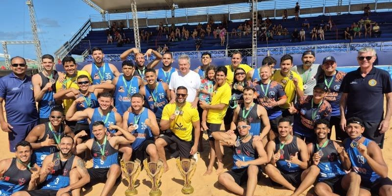 Paraíba Beach Games: Equipe paraibana vence etapa do Circuito Brasileiro de Handebol de Praia masculino e feminino
