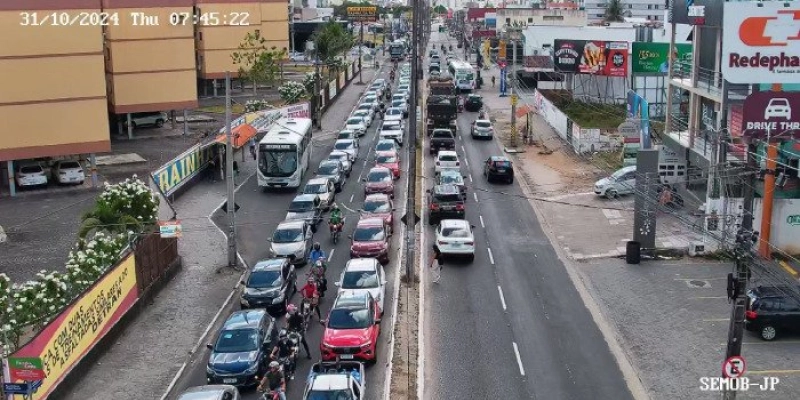 Ponte das Três Ruas já proporciona mais fluidez ao trânsito do bairro dos Bancários, em JP