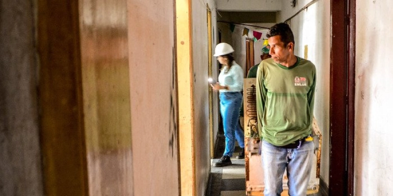 Prefeito acompanha mudança das famílias beneficiadas com imóveis do Edifício Nações Unidas, em JP