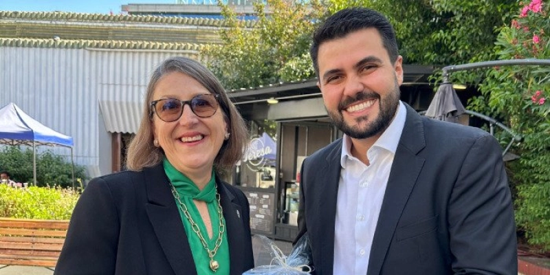 No Chile, secretário de Educação Wilson Filho participa da entrega de certificados aos estudantes do Conexão Mundo