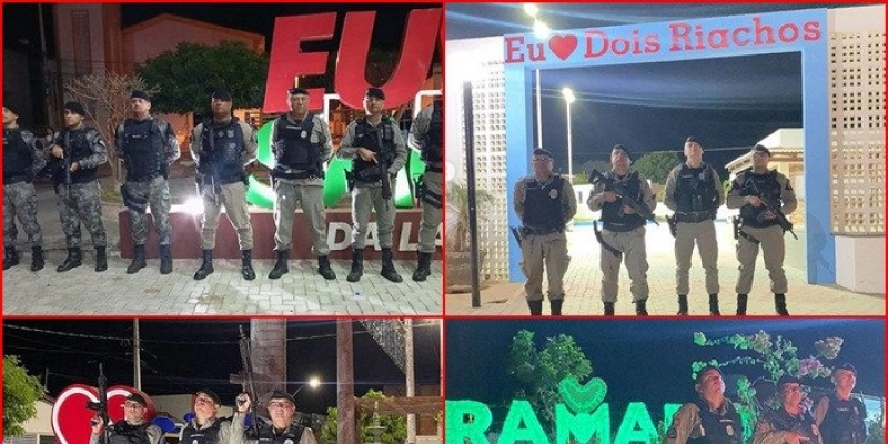Policiais realizam abordagens na área do 14º BPM dentro da Operação Aracati