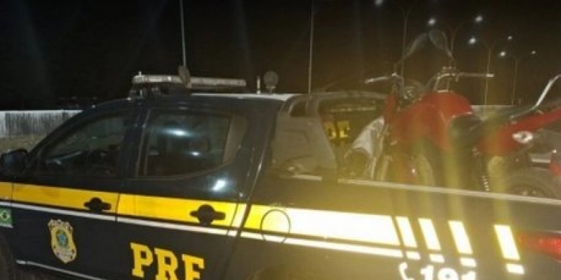 PRF intensifica fiscalização na Paraíba e recupera motos roubadas, além de prender foragido