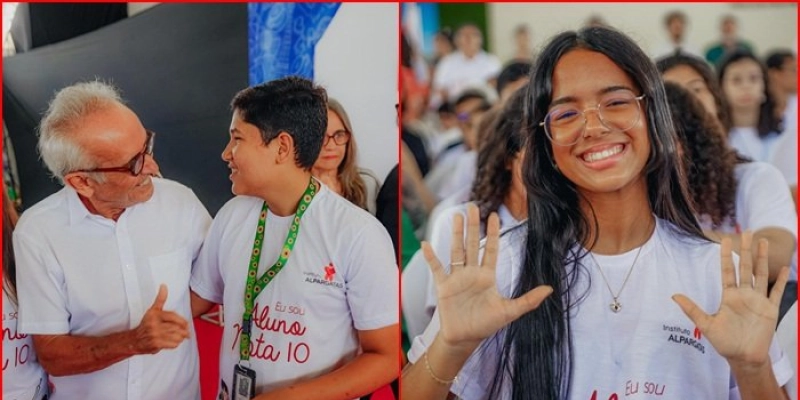 Prefeito celebra Prêmio Aluno Nota 10 em 100% das escolas do Município, com mais de mil alunos
