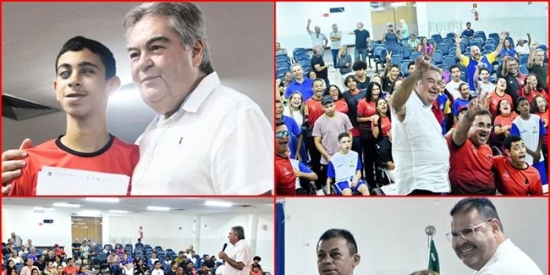 Sejel entrega passagens aéreas e uniformes à delegação da Paraíba nas Paralimpíadas Escolares